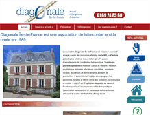 Tablet Screenshot of diagonale-idf.org